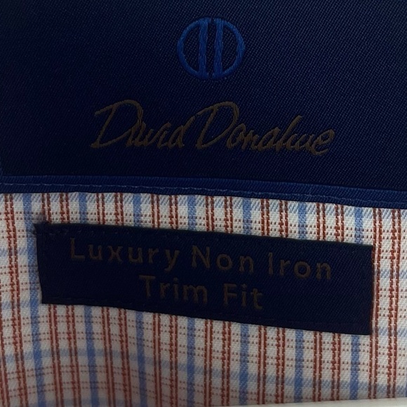 NWT David Donahue Longsleeve Button Down - Picture 6 of 9